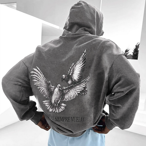 'VUELO MAFISO' Oversized Hoodie by apellio.com